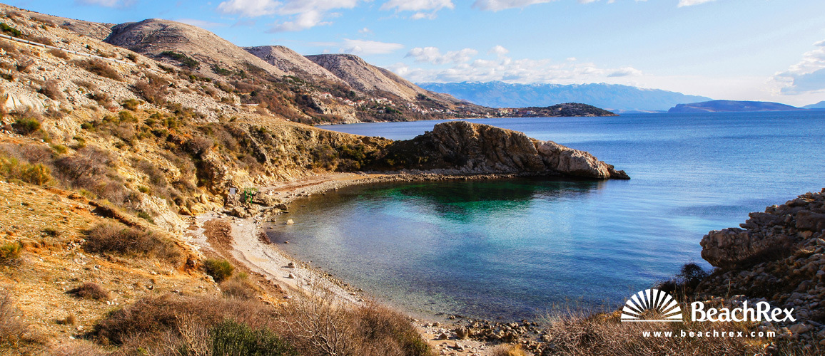 Croatia - Kvarner - Island Krk -  Stara Baška - Beach Zaglav