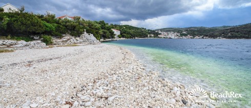 Hrvatska - Dalmacija  Split - Otok Brač -  Povlja - Plaža Rt Povlja