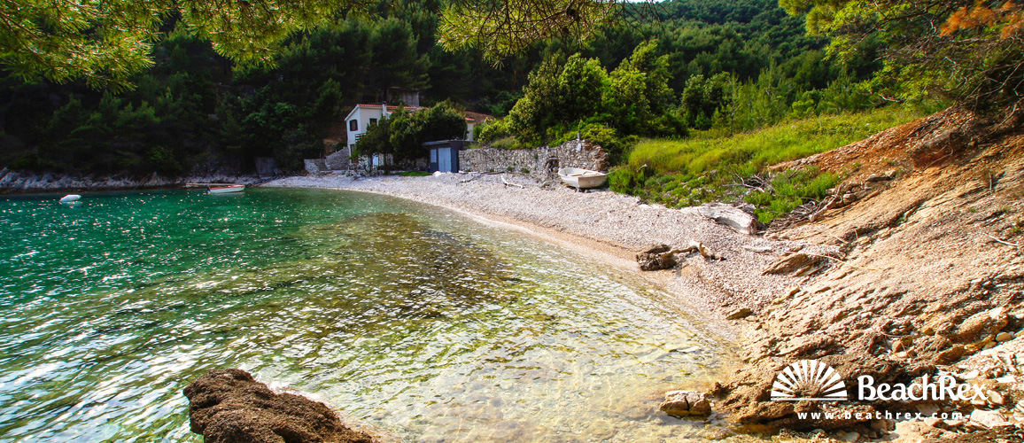 Hrvatska - Dalmacija  Split - Otok Hvar -  Bogomolje - Plaža Mali Pelinovik