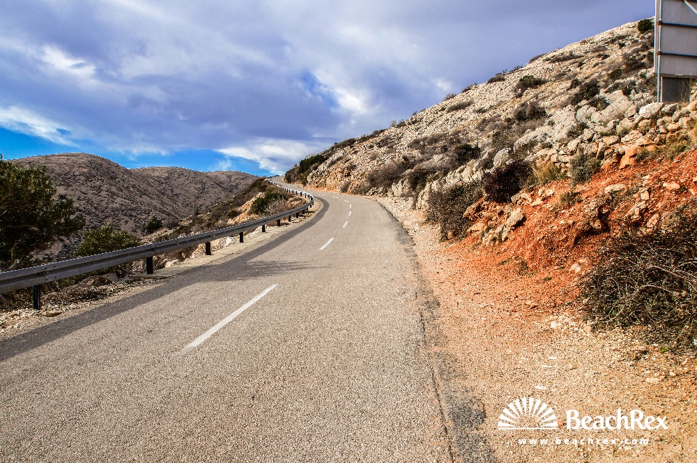 Kroatien - Kvarner - Insel Krk -  Stara Baška - Strand Oprna