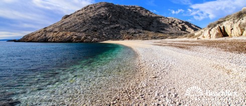 Croatia - Kvarner - Island Krk -  Stara Baška - Beach Oprna