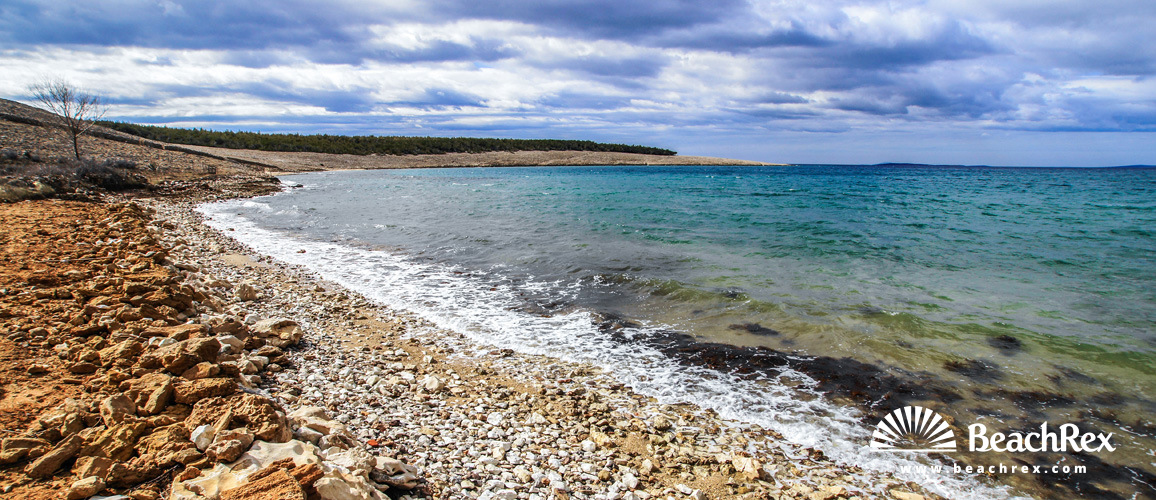 Hrvatska - Dalmacija  Zadar - Otok Pag -  Povljana - Plaža Livade i Obatnice