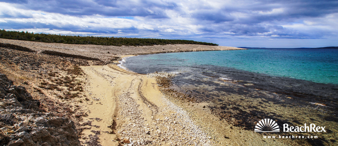 Hrvatska - Dalmacija  Zadar - Otok Pag -  Povljana - Plaža Livade i Obatnice