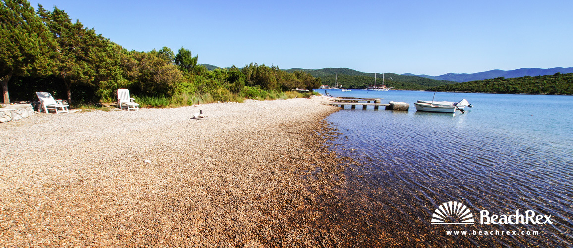 Croatie - Dalmatie  Dubrovnik -  Lovište - Plage Bili