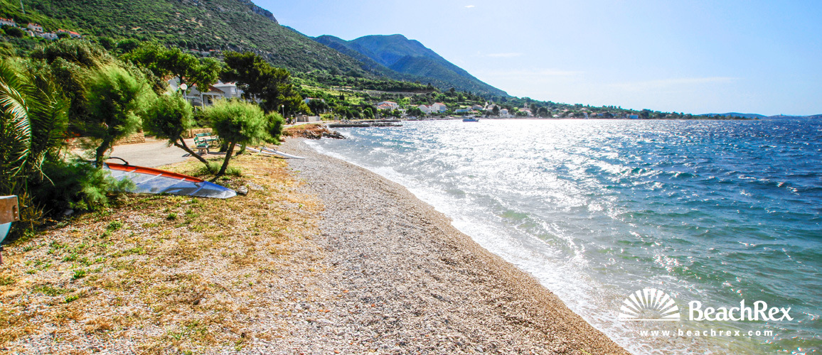 Croatia - Dalmatia  Dubrovnik -  Viganj - Beach Ploče