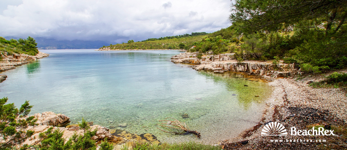 Croatia - Dalmatia  Split - Island Hvar -  Rudina - Beach Žukova