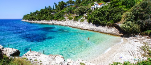Croatia - Dalmatia  Dubrovnik - Island Korčula -  Blato - Beach Rasoha