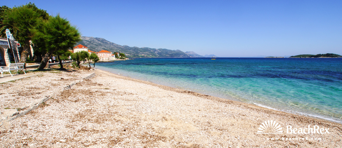 Croatia - Dalmatia  Dubrovnik -  Orebić - Beach Mimbelli