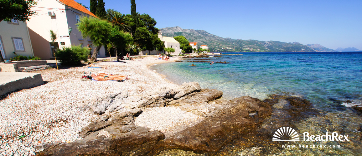 Croatia - Dalmatia  Dubrovnik -  Orebić - Beach Adriatic