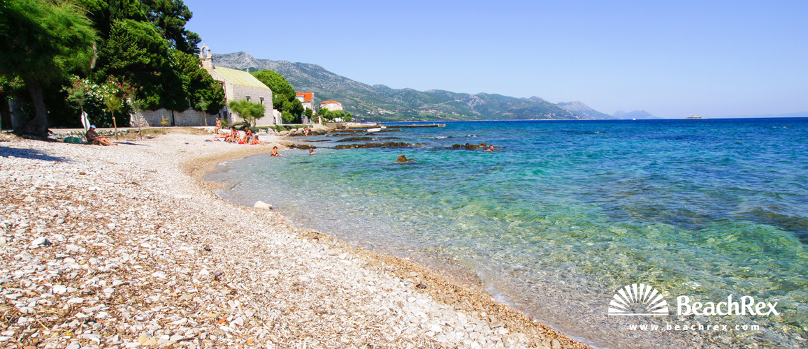 Croatia - Dalmatia  Dubrovnik -  Orebić - Beach Adriatic