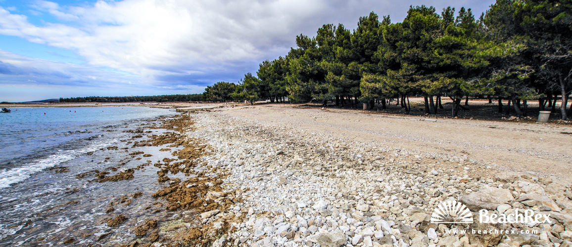 Croatia - Dalmatia  Zadar - Island Pag -  Povljana - Beach Dubrovnik
