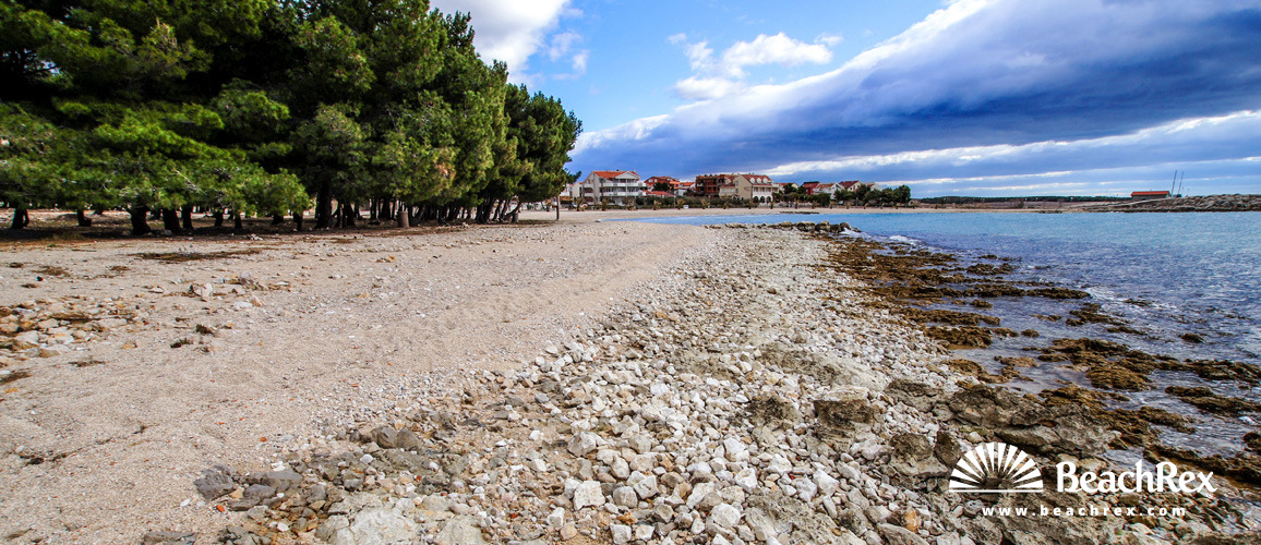 Croatia - Dalmatia  Zadar - Island Pag -  Povljana - Beach Dubrovnik