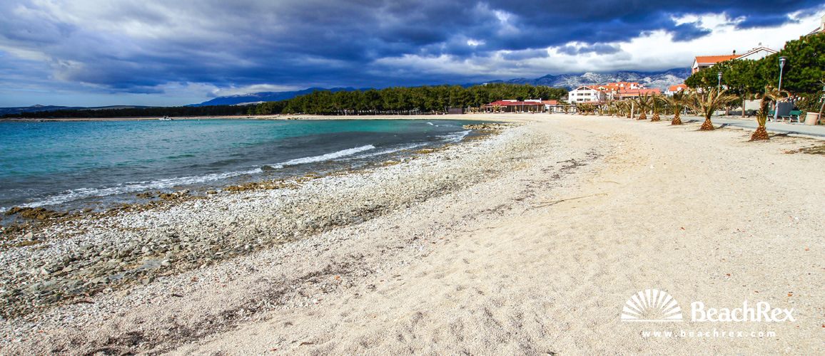 Croatia - Dalmatia  Zadar - Island Pag -  Povljana - Beach Dubrovnik