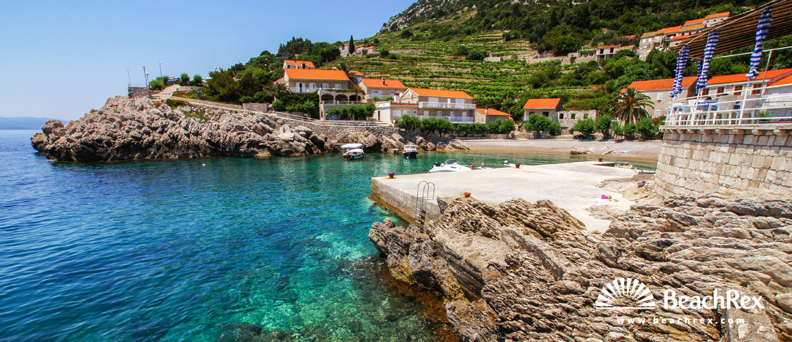 Croatia - Dalmatia  Dubrovnik -  Podobuče - Beach Podubuče