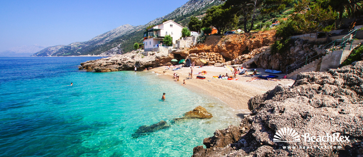 Croatia - Dalmatia  Dubrovnik -  Potomje - Beach Borak
