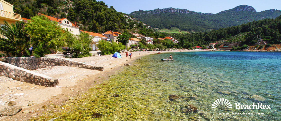 Croatia - Dalmatia  Dubrovnik -  Trstenik - Beach Trstenik