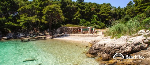 Croatia - Dalmatia  Dubrovnik -  Trstenik - Beach Škamp