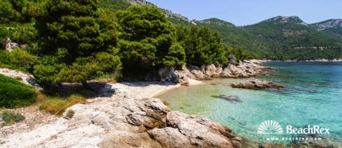Croatia - Dalmatia  Dubrovnik -  Trstenik - Beach Zaglavak