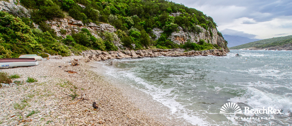 Croatie - Dalmatie  Split - Ile Brač -  Povlja - Plage Vošćica