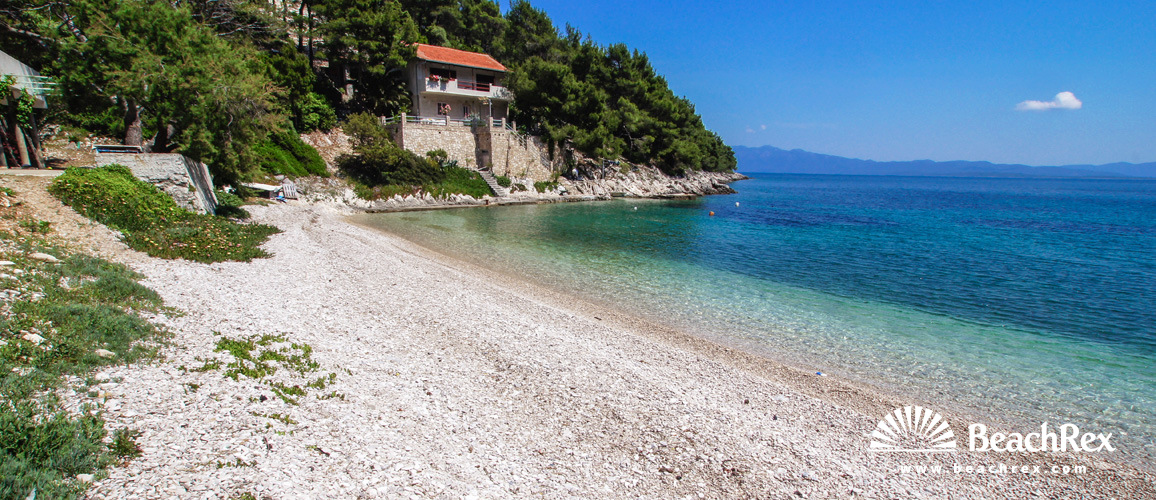 Hrvatska - Dalmacija  Split - Otok Hvar -  Bogomolje - Plaža Kozja