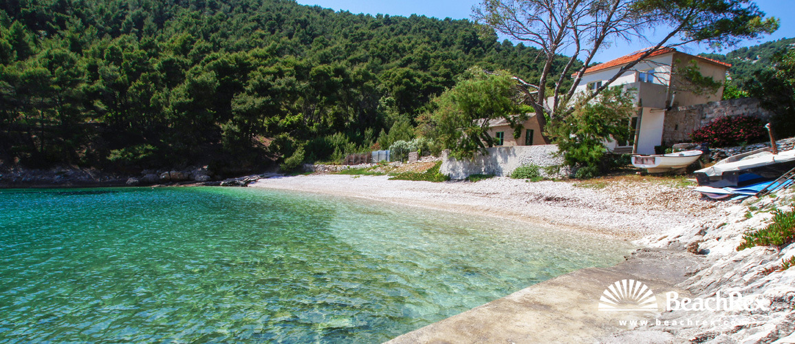 Hrvatska - Dalmacija  Split - Otok Hvar -  Bogomolje - Plaža Kozja