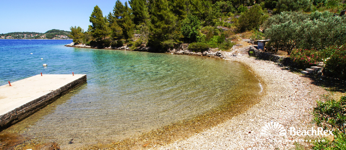 Croatia - Dalmatia  Dubrovnik - Island Korčula -  Vela Luka - Beach Gabrica