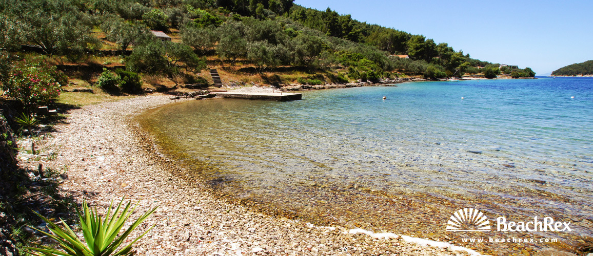 Croatia - Dalmatia  Dubrovnik - Island Korčula -  Vela Luka - Beach Gabrica