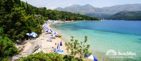 Croatia - Dalmatia  Dubrovnik -  Slano - Beach Osmine
