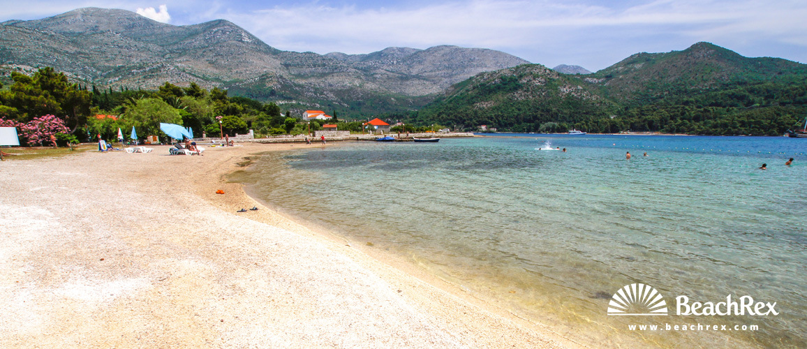 Croatia - Dalmatia  Dubrovnik -  Slano - Beach Grgurići