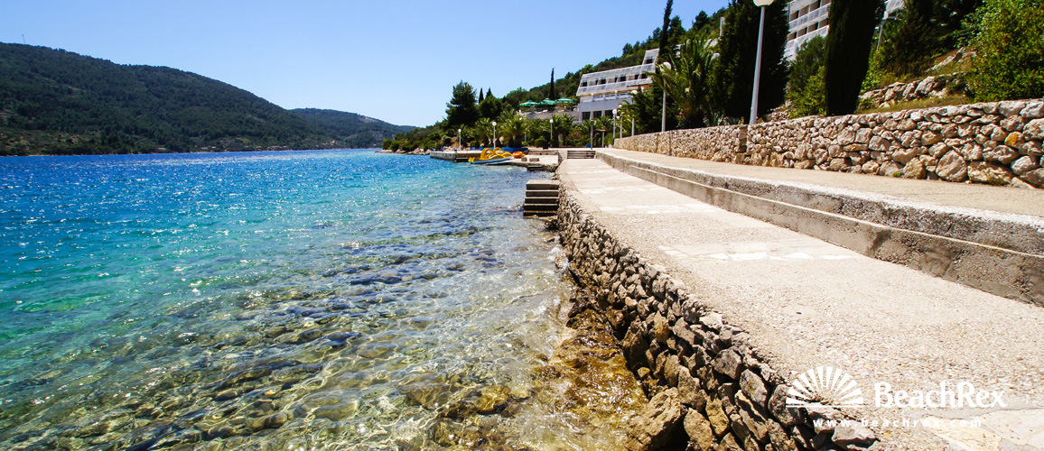 Hrvatska - Dalmacija  Dubrovnik - Otok Korčula -  Vela Luka - Plaža Plitvine