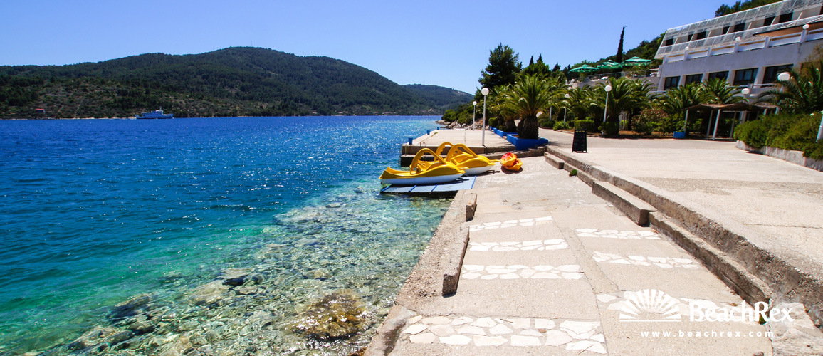 Hrvatska - Dalmacija  Dubrovnik - Otok Korčula -  Vela Luka - Plaža Plitvine