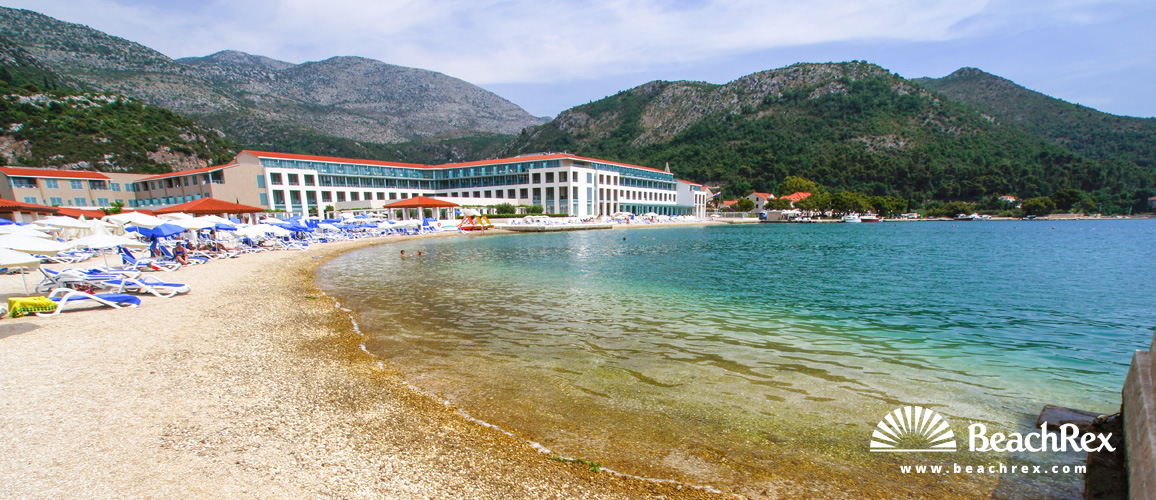 Croatia - Dalmatia  Dubrovnik -  Slano - Beach Koceljevići