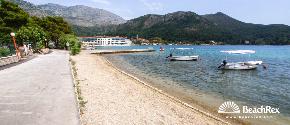 Croatia - Dalmatia  Dubrovnik -  Slano - Beach Koceljevići