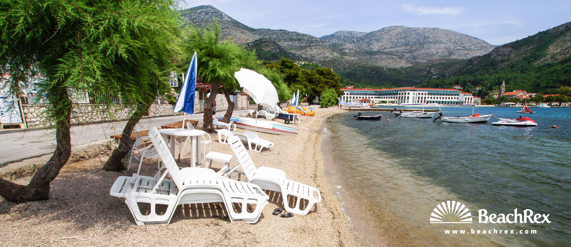 Croatia - Dalmatia  Dubrovnik -  Slano - Beach Koceljevići
