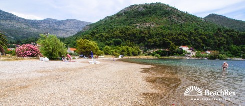 Croatia - Dalmatia  Dubrovnik -  Slano - Beach Sv. Jeronim