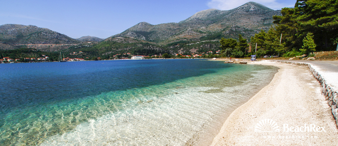 Croatia - Dalmatia  Dubrovnik -  Slano - Beach Karmelska