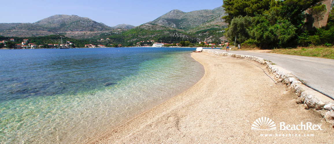 Croatia - Dalmatia  Dubrovnik -  Slano - Beach Karmelska