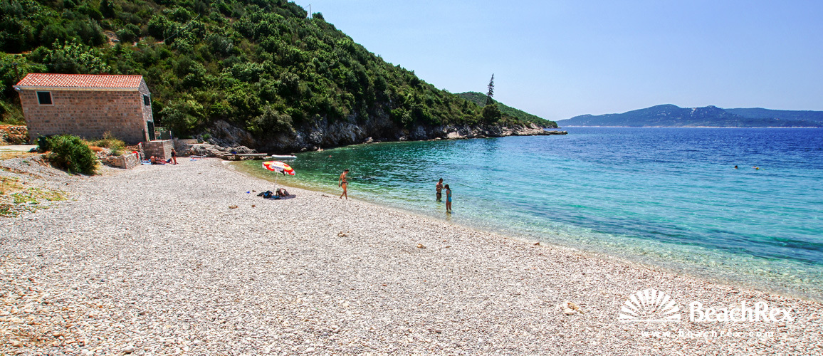 Croatia - Dalmatia  Dubrovnik -  Brsečine - Beach Brsečine