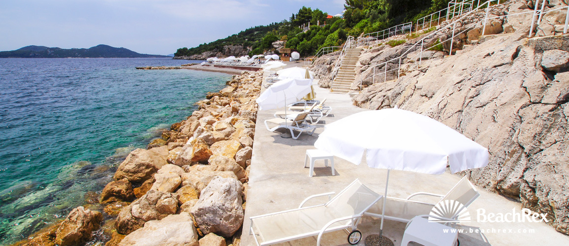 Hrvatska - Dalmacija  Dubrovnik -  Orašac - Plaža Blu