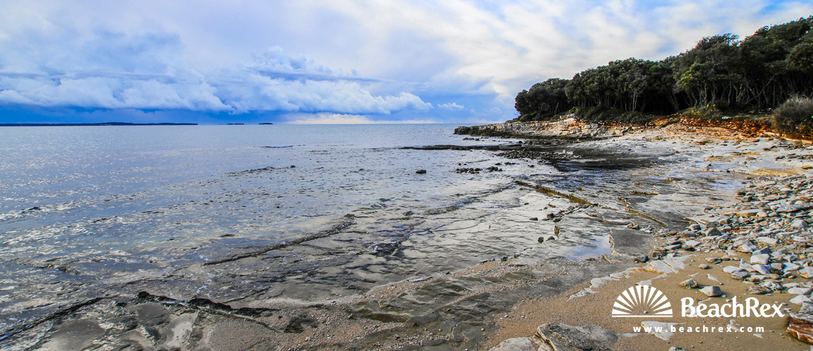 Croatie - Istra -  Barbariga - Plage Barbariga