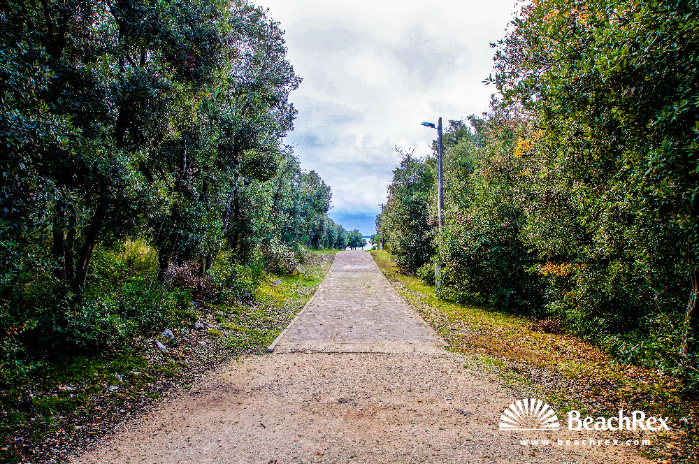 Croatie - Istra -  Barbariga - Plage Barbariga