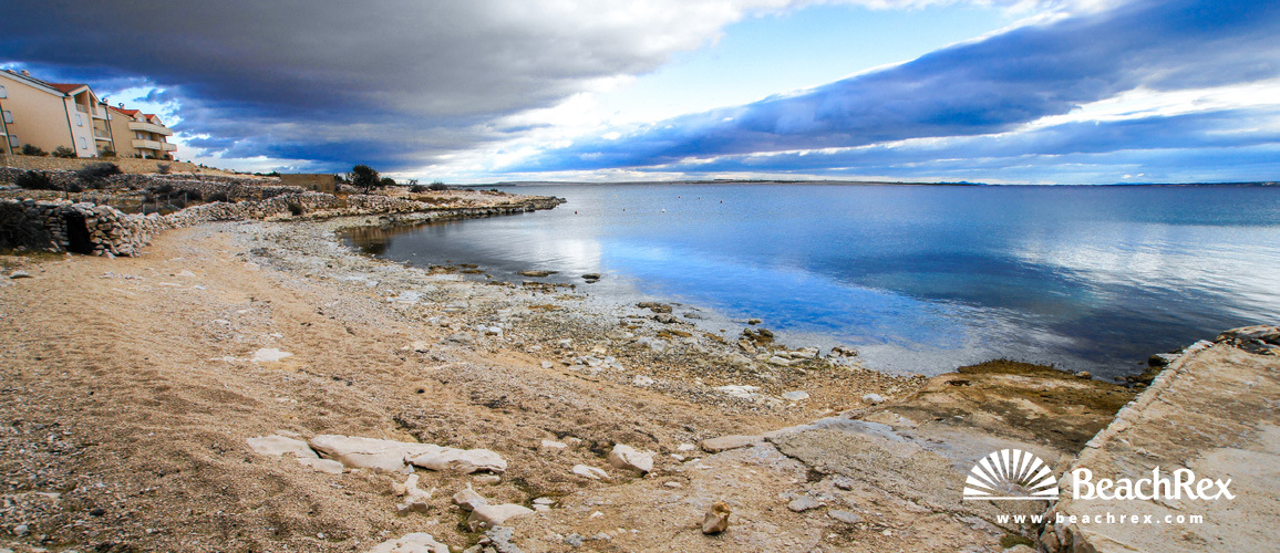 Croatia - Dalmatia  Zadar - Island Pag -  Košljun - Beach Mirela