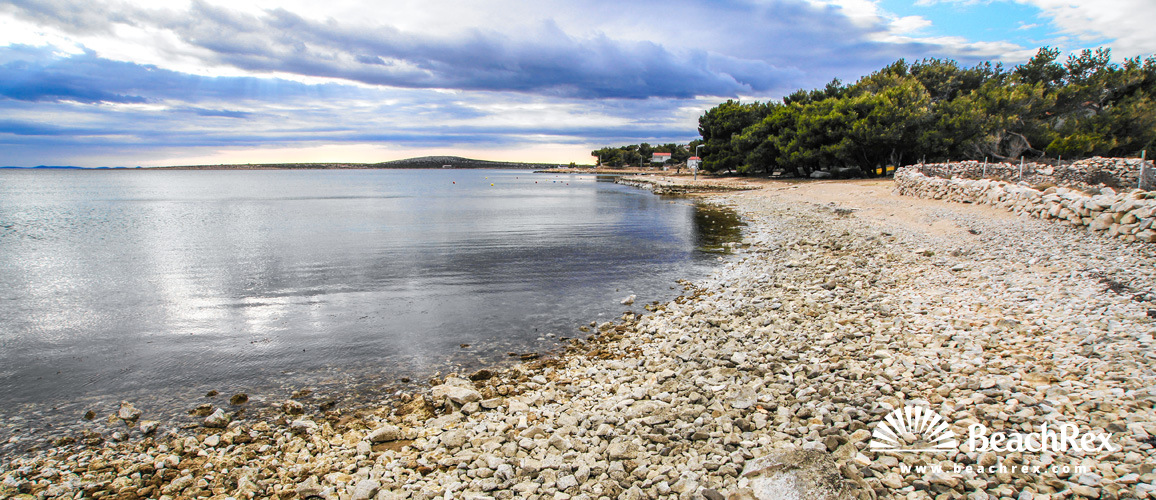 Croatia - Dalmatia  Zadar - Island Pag -  Košljun - Beach Mirela