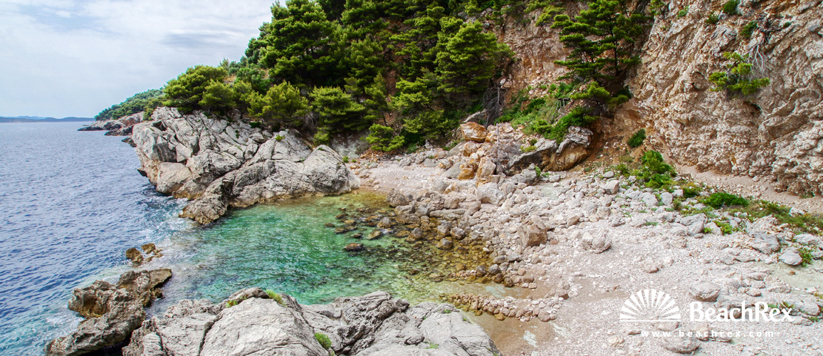 Croatia - Dalmatia  Dubrovnik -  Zaton - Beach Gof