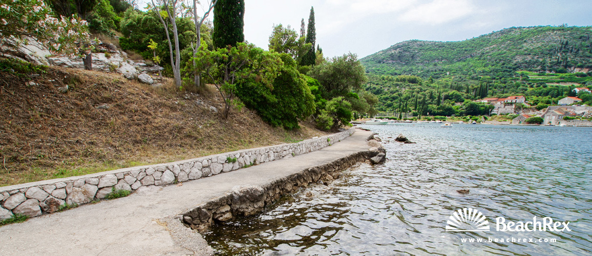 Croatia - Dalmatia  Dubrovnik -  Zaton - Beach Soline