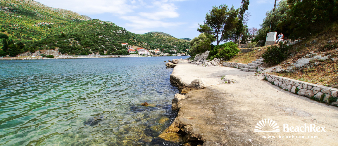 Croatia - Dalmatia  Dubrovnik -  Zaton - Beach Soline
