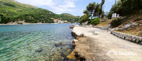 Croatia - Dalmatia  Dubrovnik -  Zaton - Beach Soline