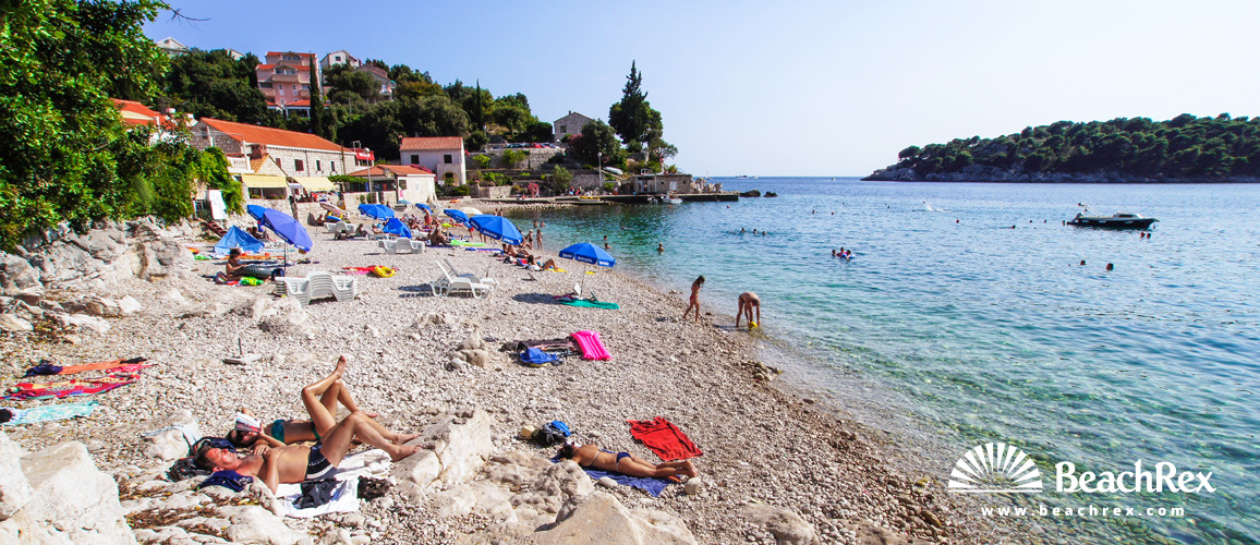 Croatia - Dalmatia  Dubrovnik -  Zaton - Beach Štikovica