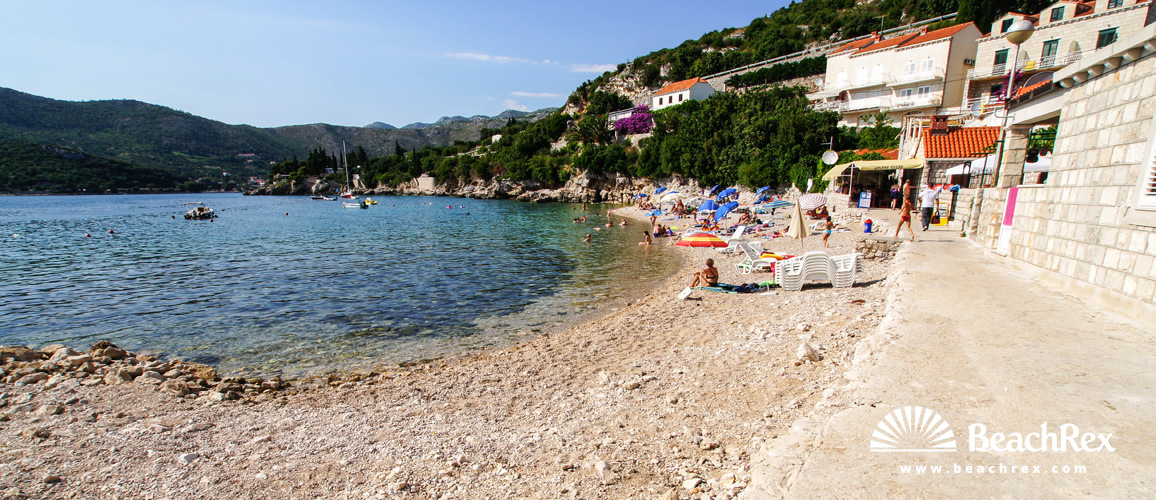 Croatia - Dalmatia  Dubrovnik -  Zaton - Beach Štikovica