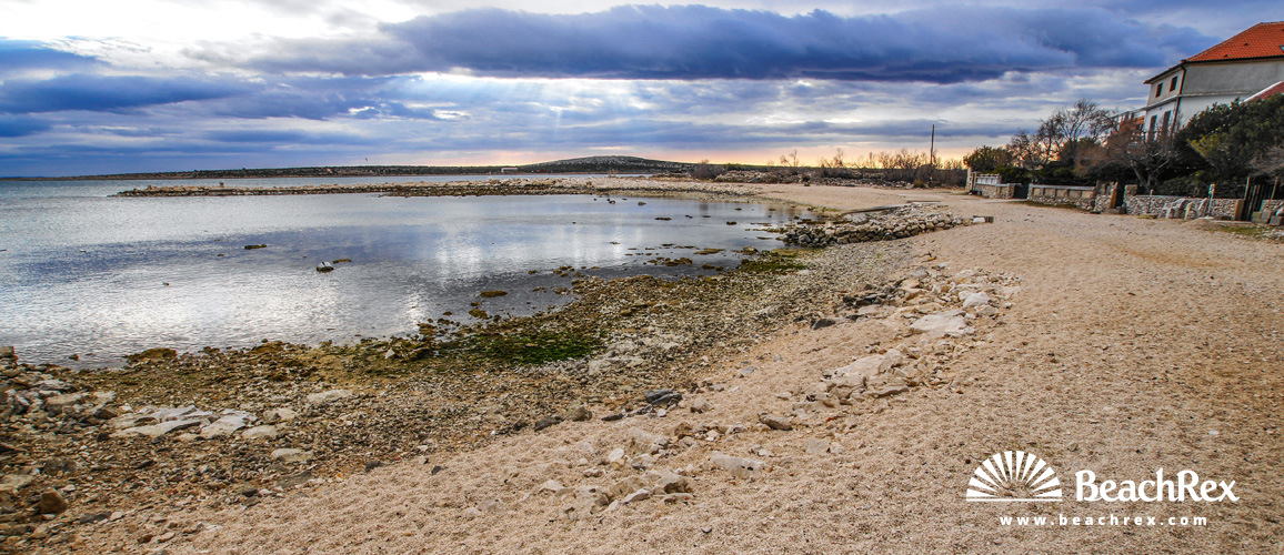 Croatia - Dalmatia  Zadar - Island Pag -  Košljun - Beach Košljun